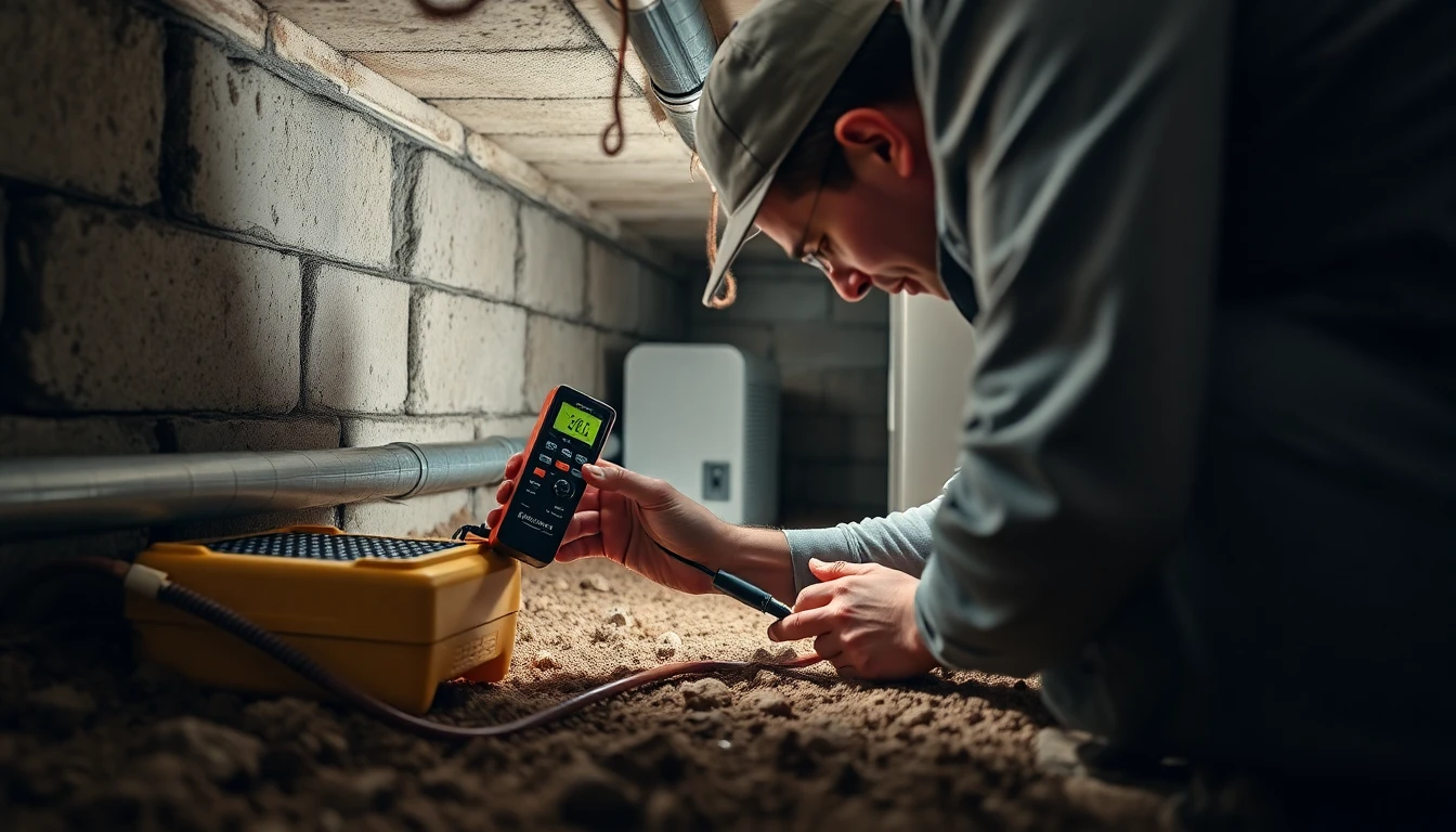 Crawl Space Moisture Control